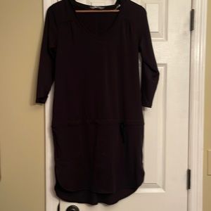 NWOT The North Face black small hoodie hooded dress $95